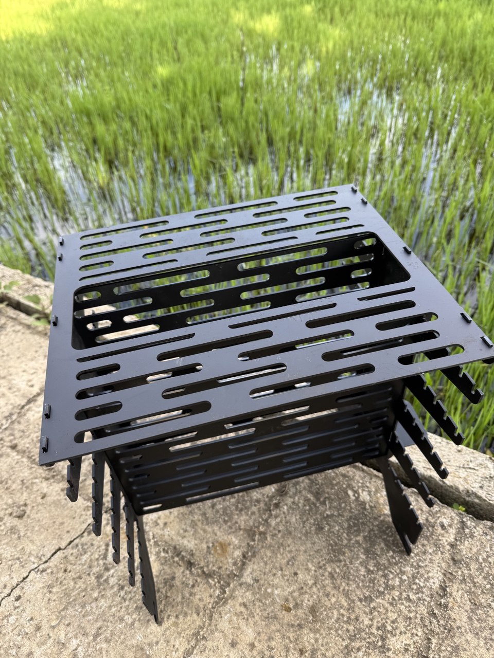 الشواية القابلة للطي +معاها صاك